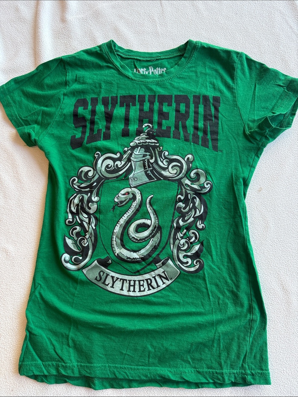 Warner Bros. Green Slytherin Graphic Tee - Kids